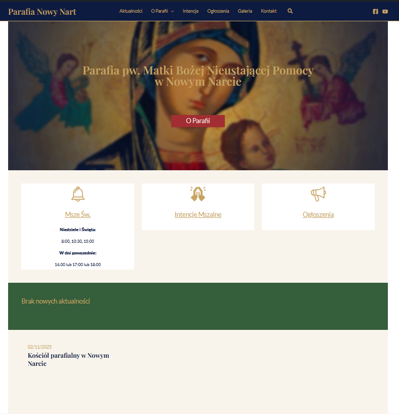 Nowa Strona Parafii